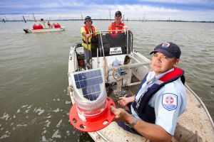 Lake Mulwala lights up